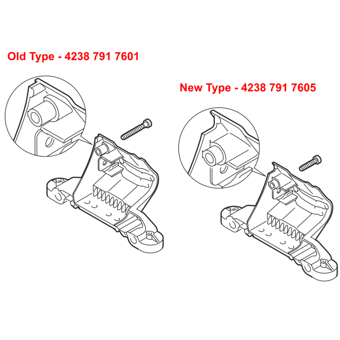 Front Handle Support for Stihl TS410 (Older) - OEM: 42387917601