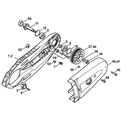 Blade Adjusting Screw Assembly - OEM: 42387109500