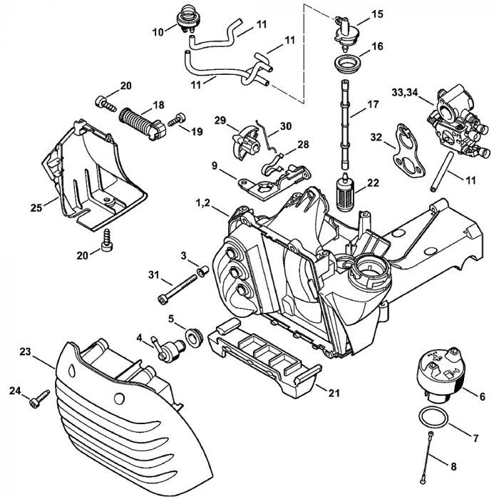 Carb Gasket - OEM: 42381290900