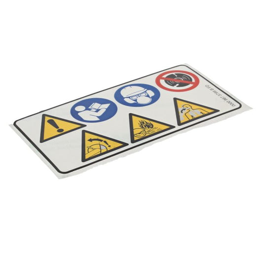 Warning Decal - OEM: 00009673799