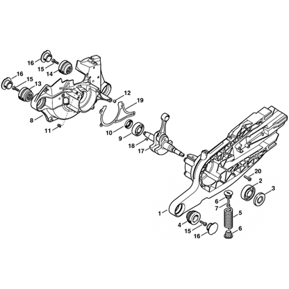 Belt Tensioner - OEM: 42386600400