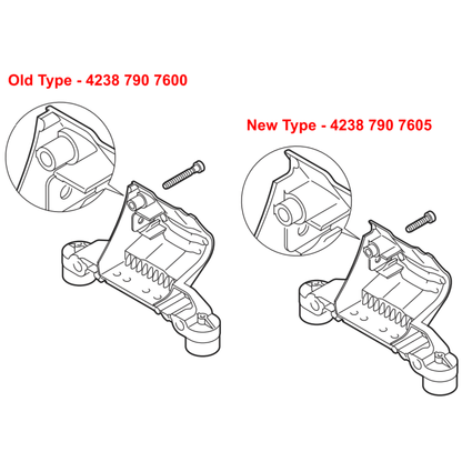 Support Assembly for Stihl TS410 (Older Models) - OEM: 42387907600